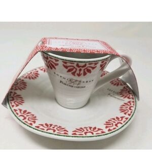 Sophie Conran for Portmeirion Christmas   Espresso Cup and Saucer  - Star
